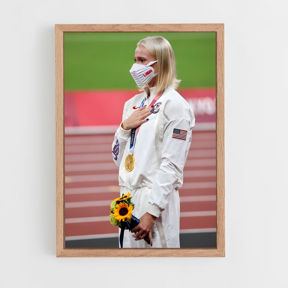 Poster Masque d'Élégance – affiche Athlétisme (vue 4)